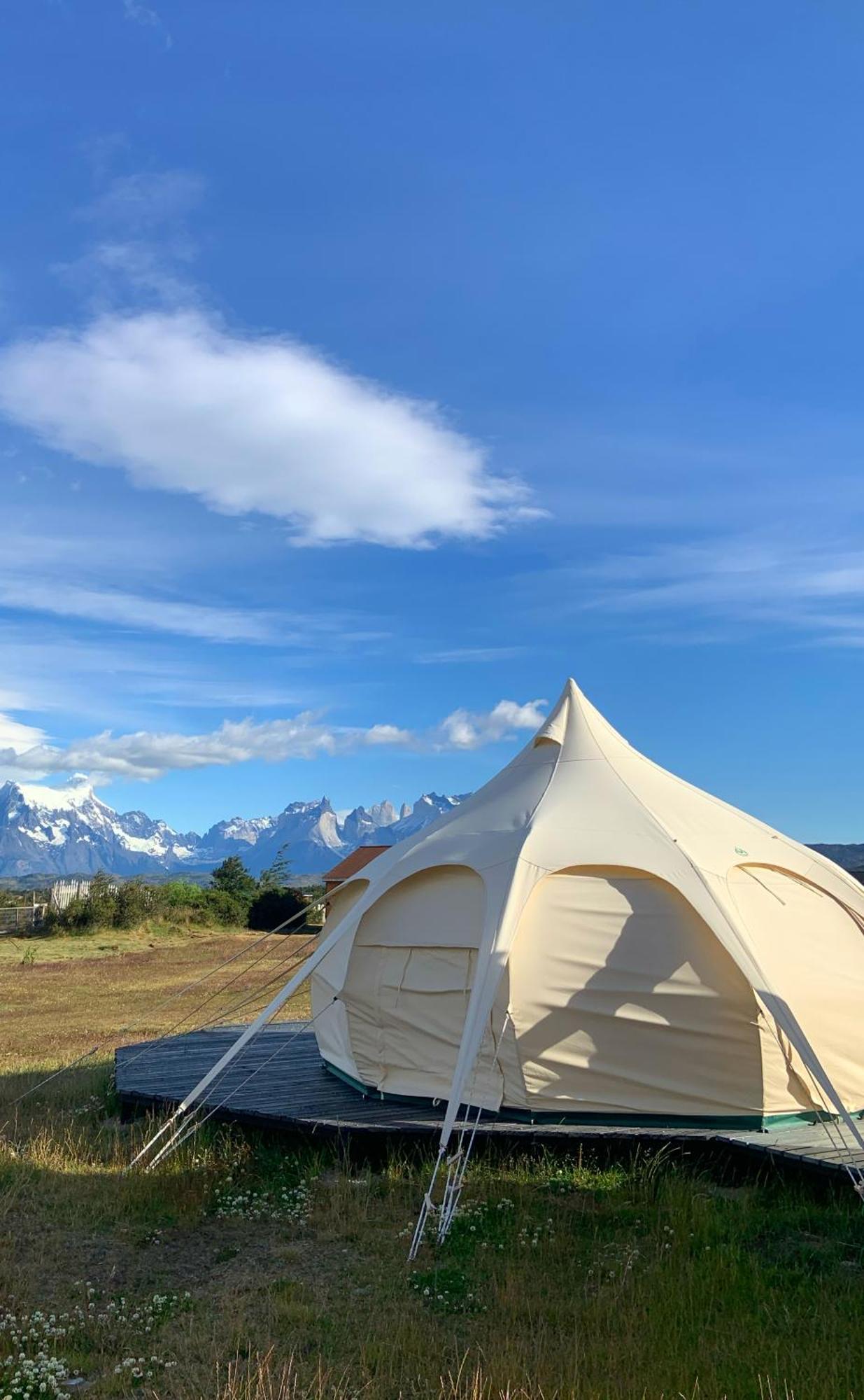 Chilenativo Riverside Camp Torres del Paine National Park Exteriér fotografie